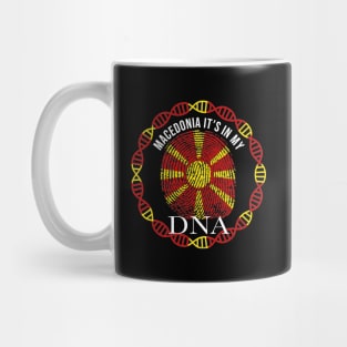 Macedonia Its In My DNA - Gift for Macedonian From Macedonia Mug